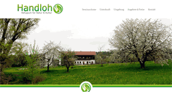 Desktop Screenshot of handloh.de